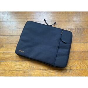 TOMTOC Black Padded Laptop Sleeve for 14" Laptop